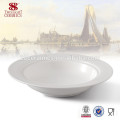 OEM ceramic tableware soup tureen / large bone china bowl for hotel